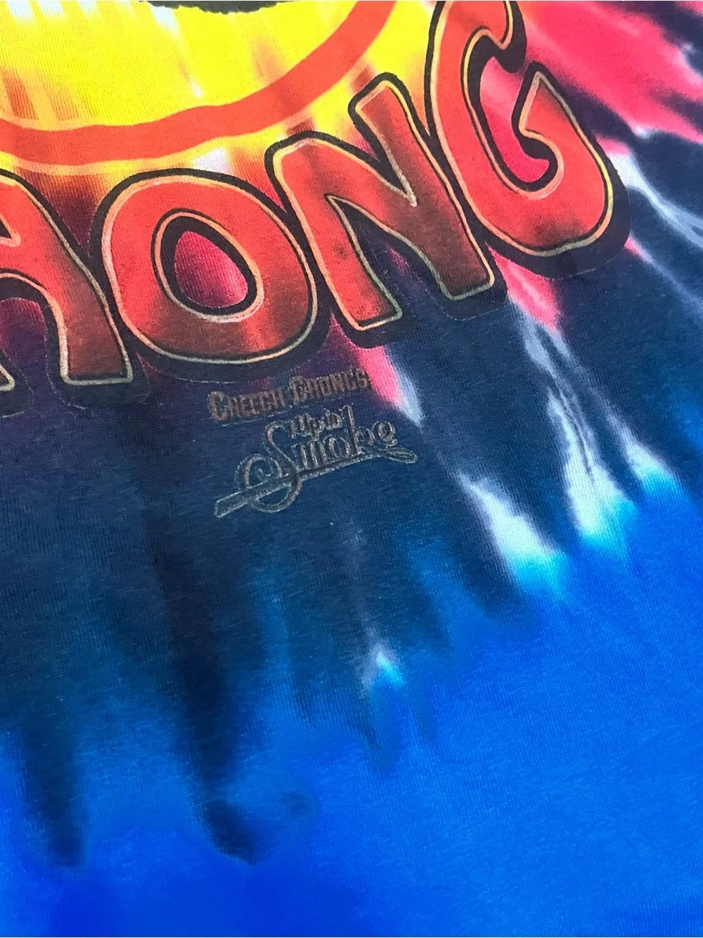 Cheech & Chongs Up In Smoke Tie Dye T-Shirt Men’s Size XXL